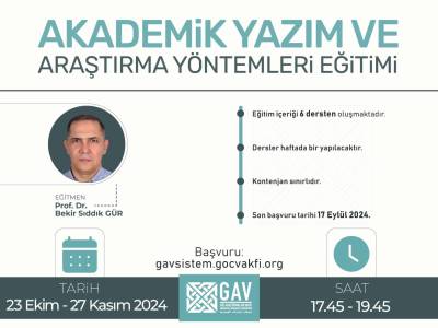 Akademik Yazım ve Araştırma Yöntemleri