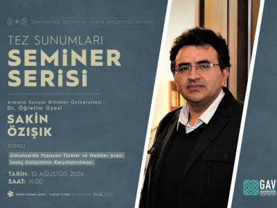 Tez Sunumları Seminer Serimiz Devam Ediyor!