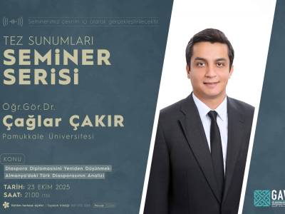 Tez Sunumları Seminer Serimiz Devam Ediyor!